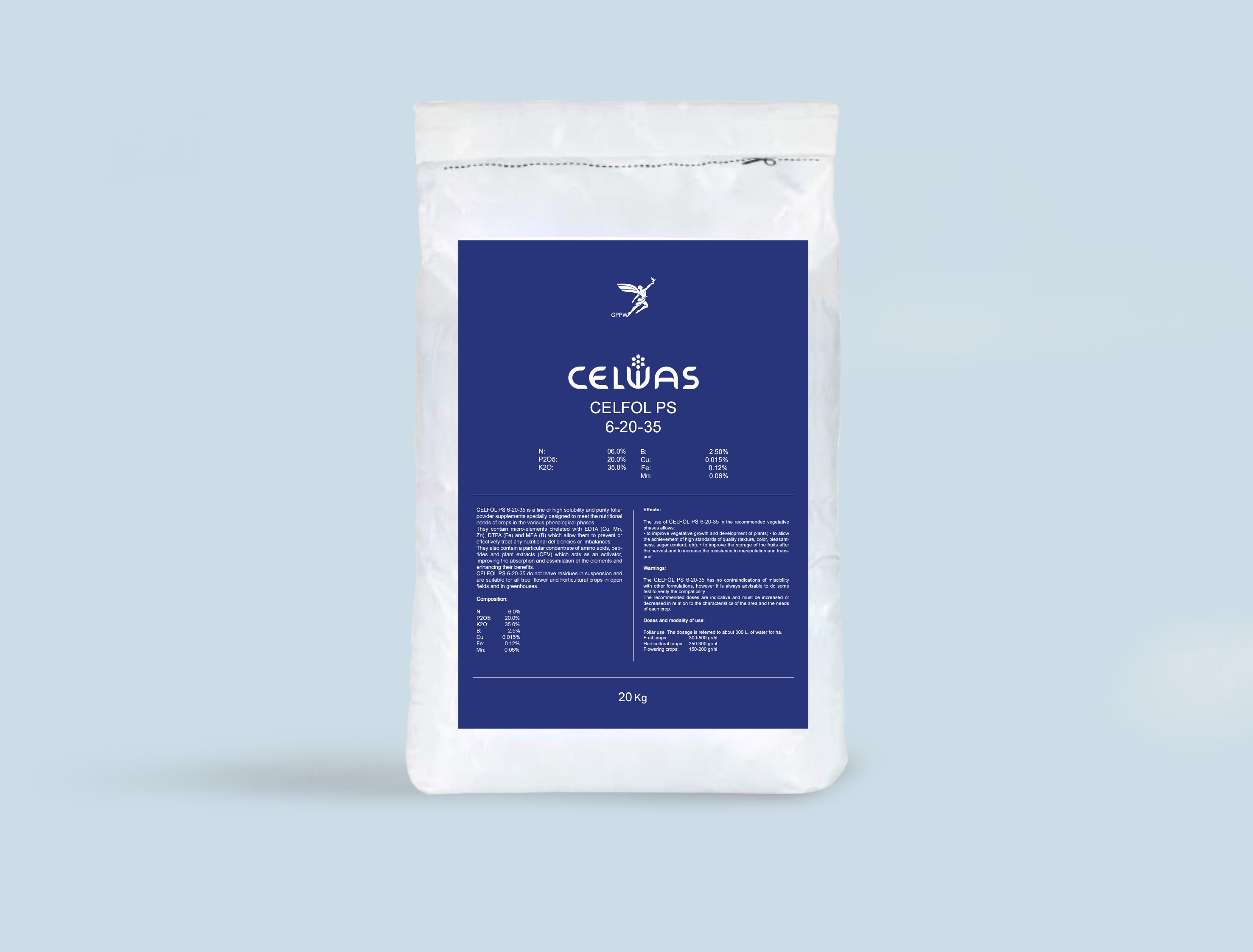 CELFOL PS 6-20-35<br />supplement nutritional