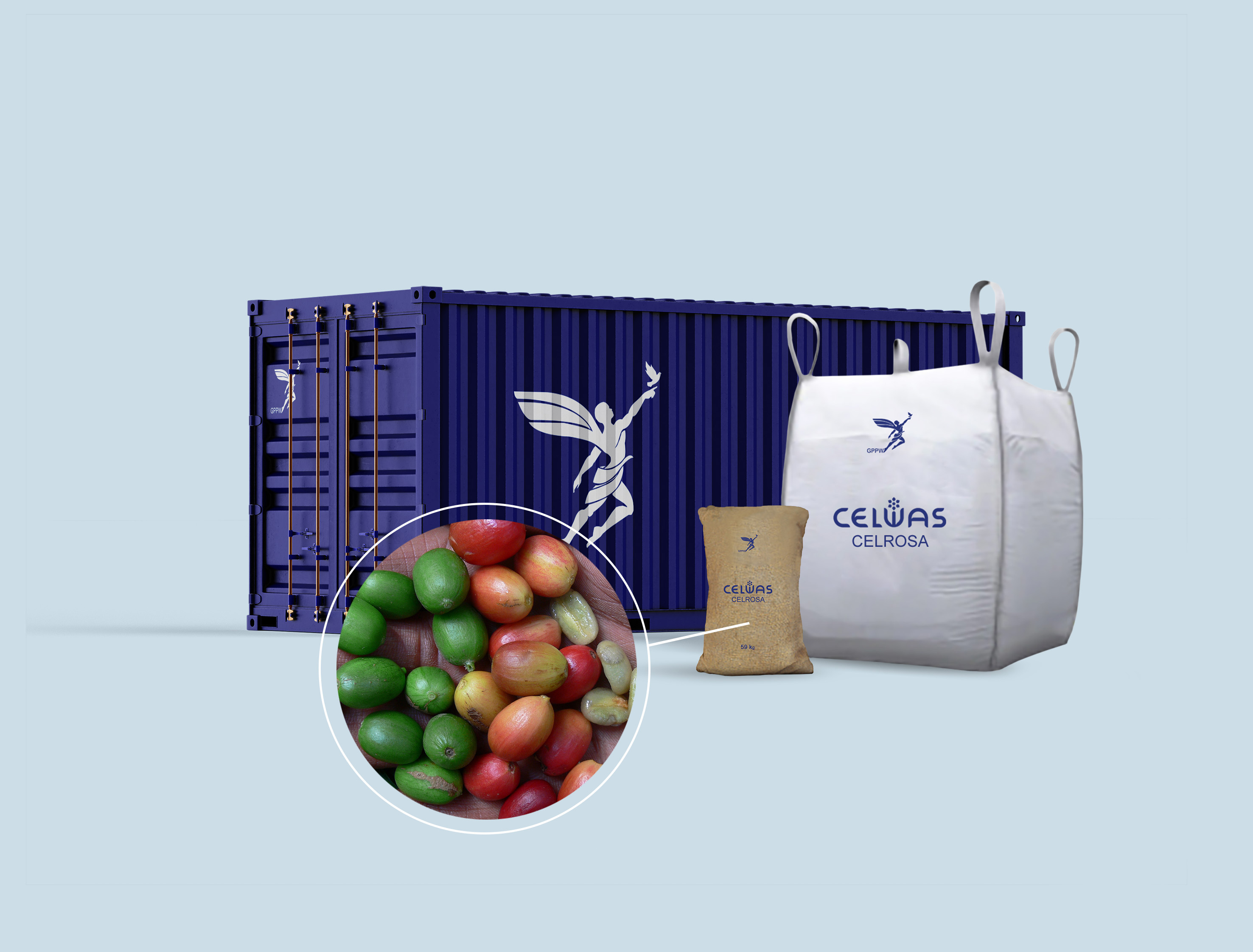 CELROSA<br />arabica green coffee beans